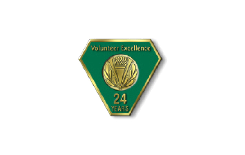 Volunteer Excellence - 24 Year